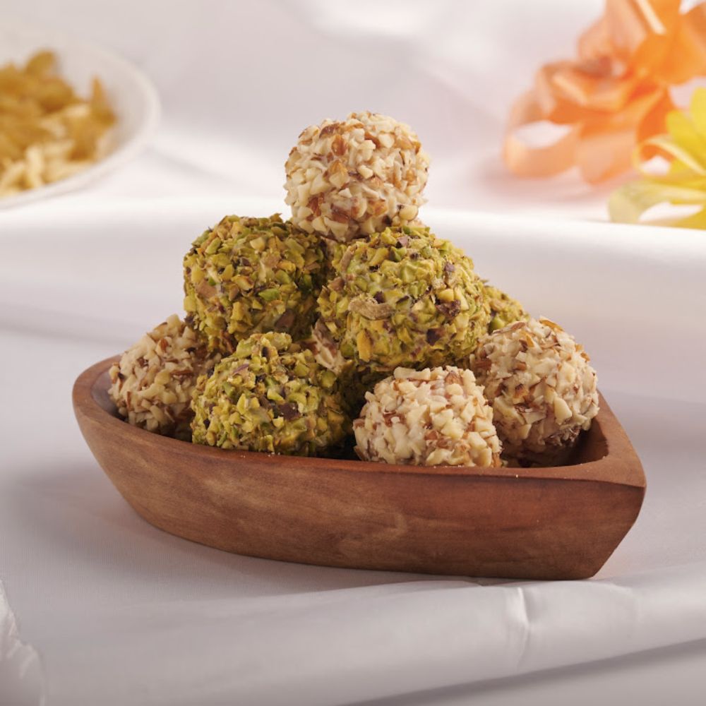 Nuts Ladoo (Flavours of Almond, Kaju & Pista) - 200g