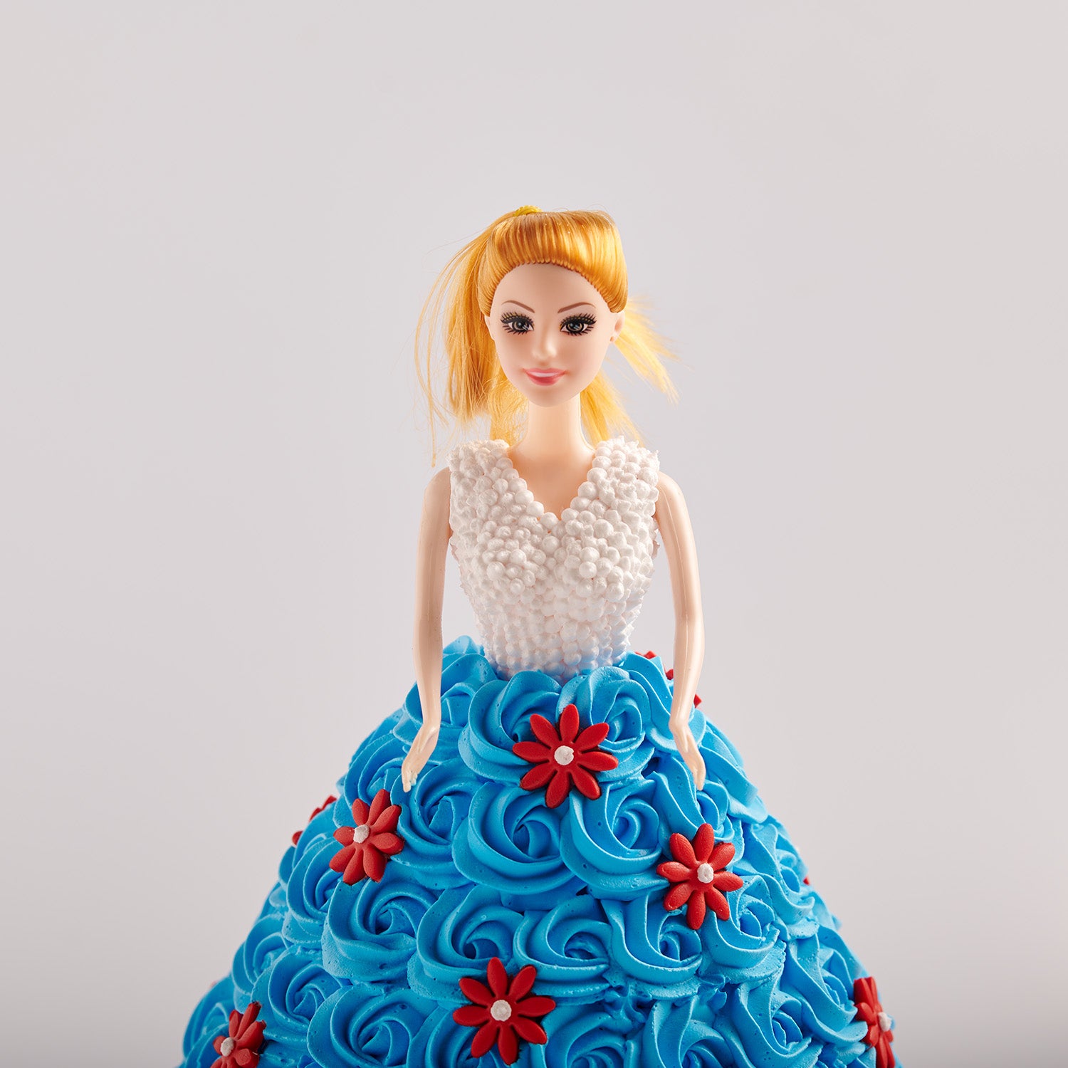 Barbie Floral Cake